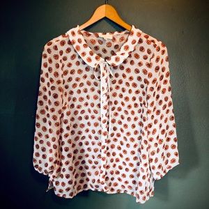 Pumpkin 🎃 Blouse from ModCloth.